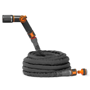 Шланг TitanFlex 15 м, 5/8'' (15 мм), с набором для полива DWH 9222 DAEWOO