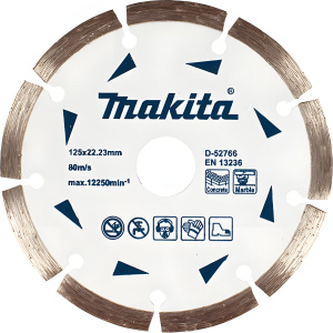 Диск алмазный 125 х 22.2 мм Эконом (бетон/мрамор) MAKITA D-52766