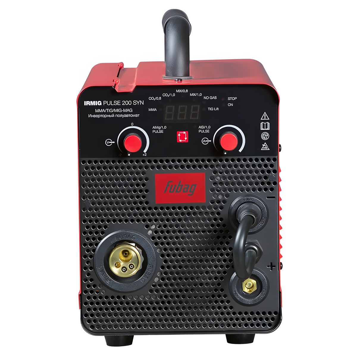 Инвертор-полуавтомат сварочный FUBAG IRMIG PULSE 200 SYN + горелка 250A