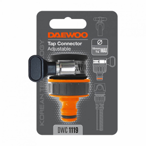 Адаптер для крана безрезьбовой до 19 мм (3/4'') DWC 1119 DAEWOO
