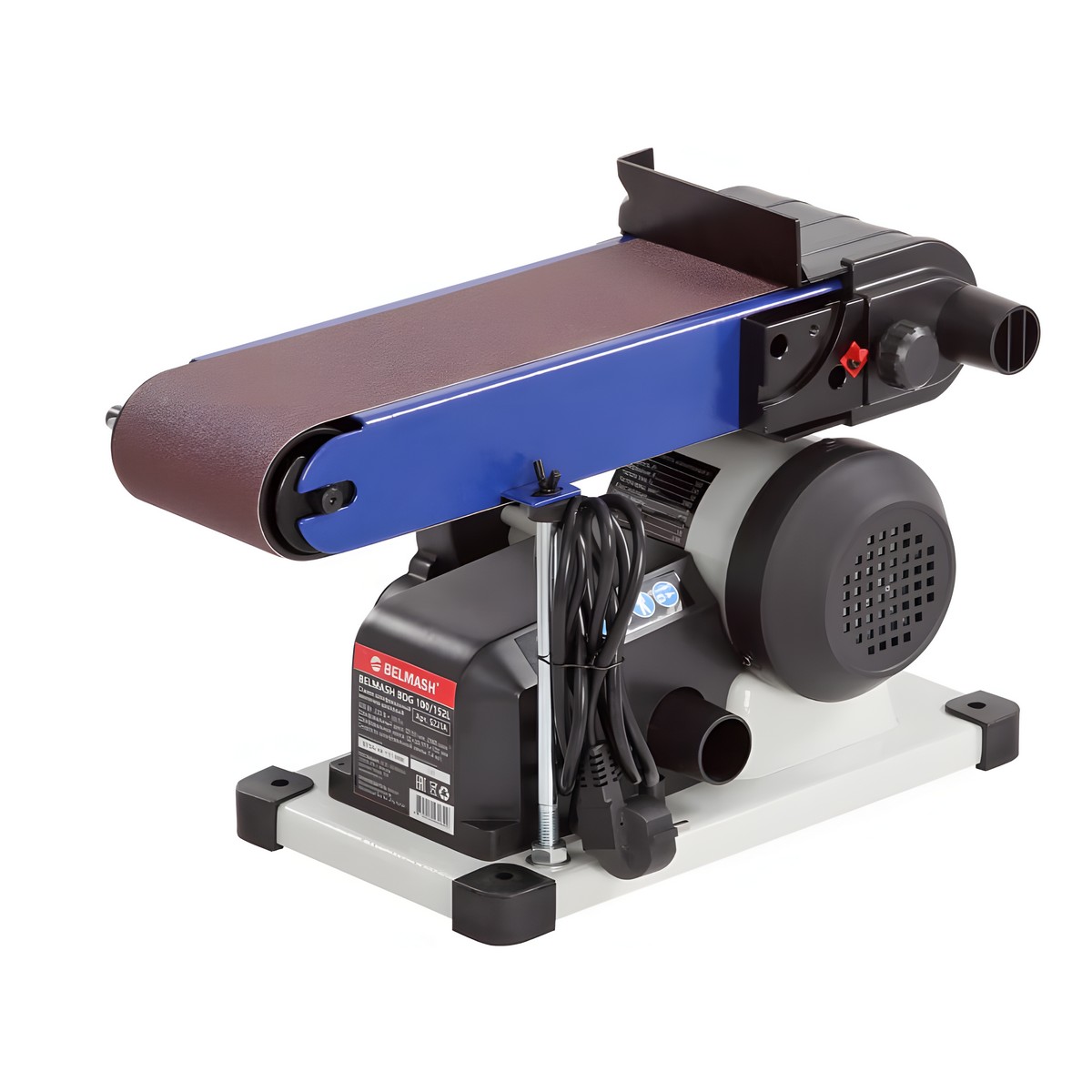 Станок шлифовальный ленточно-дисковый BELMASH BDG 100/152L S221A