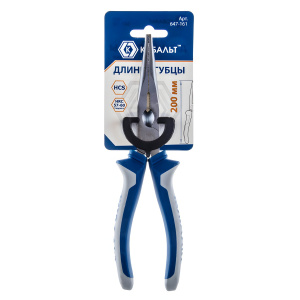 Длинногубцы 200 мм КОБАЛЬТ 647-161