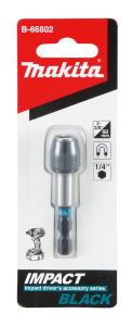 Держатель магнитный 60 мм, с зажимным патроном Impact Black MAKITA B-66802