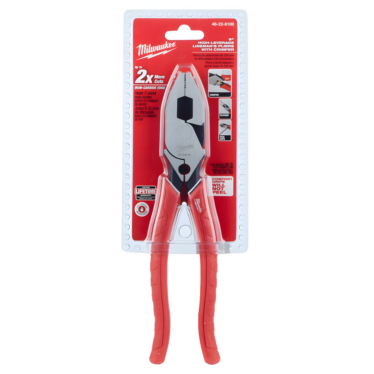 Пассатижи 250 мм HD MILWAUKEE 48226100