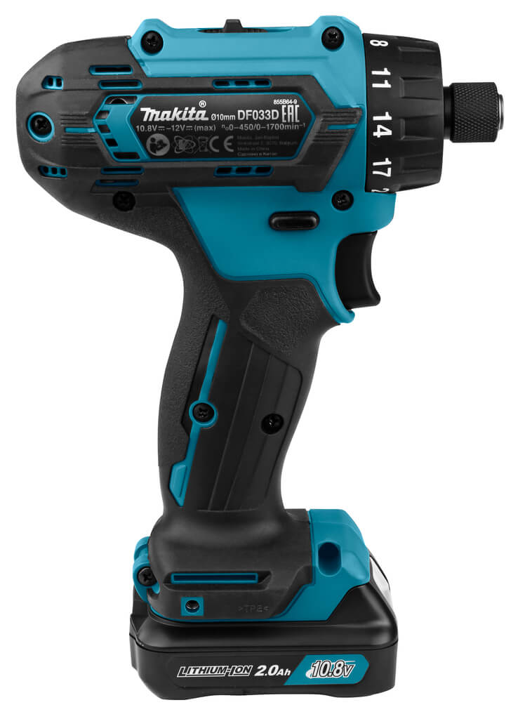 Дрель аккумуляторная MAKITA DF033DWAE