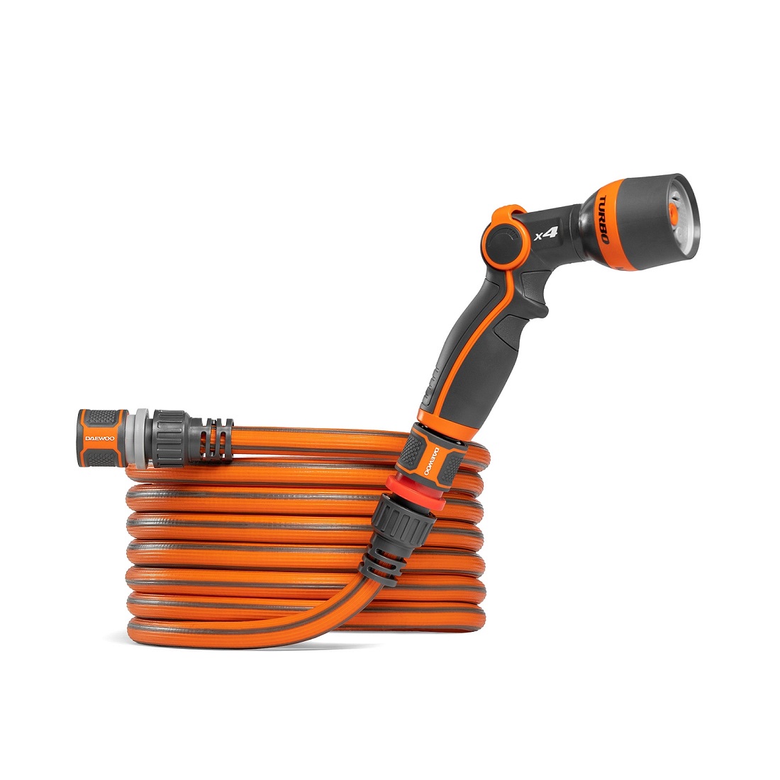 Шланг Aquazoom 15 м, 1/2'' (13 мм), с набором для полива DWH 6102 DAEWOO