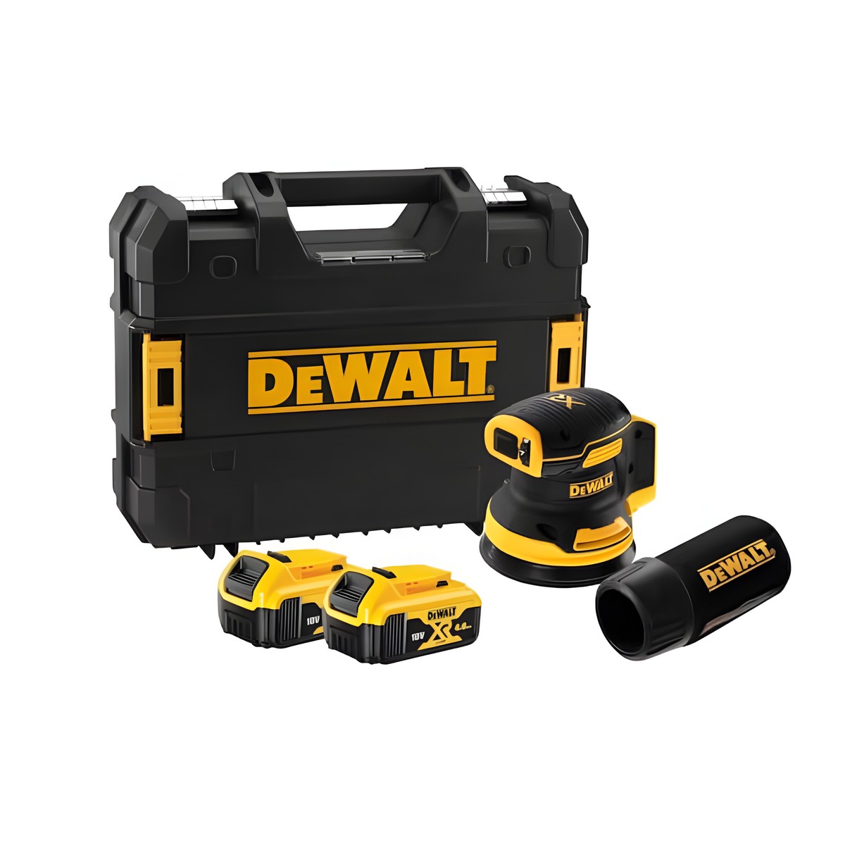 Шлифмашина эксцентриковая аккумуляторная DEWALT DCW210P2-QW