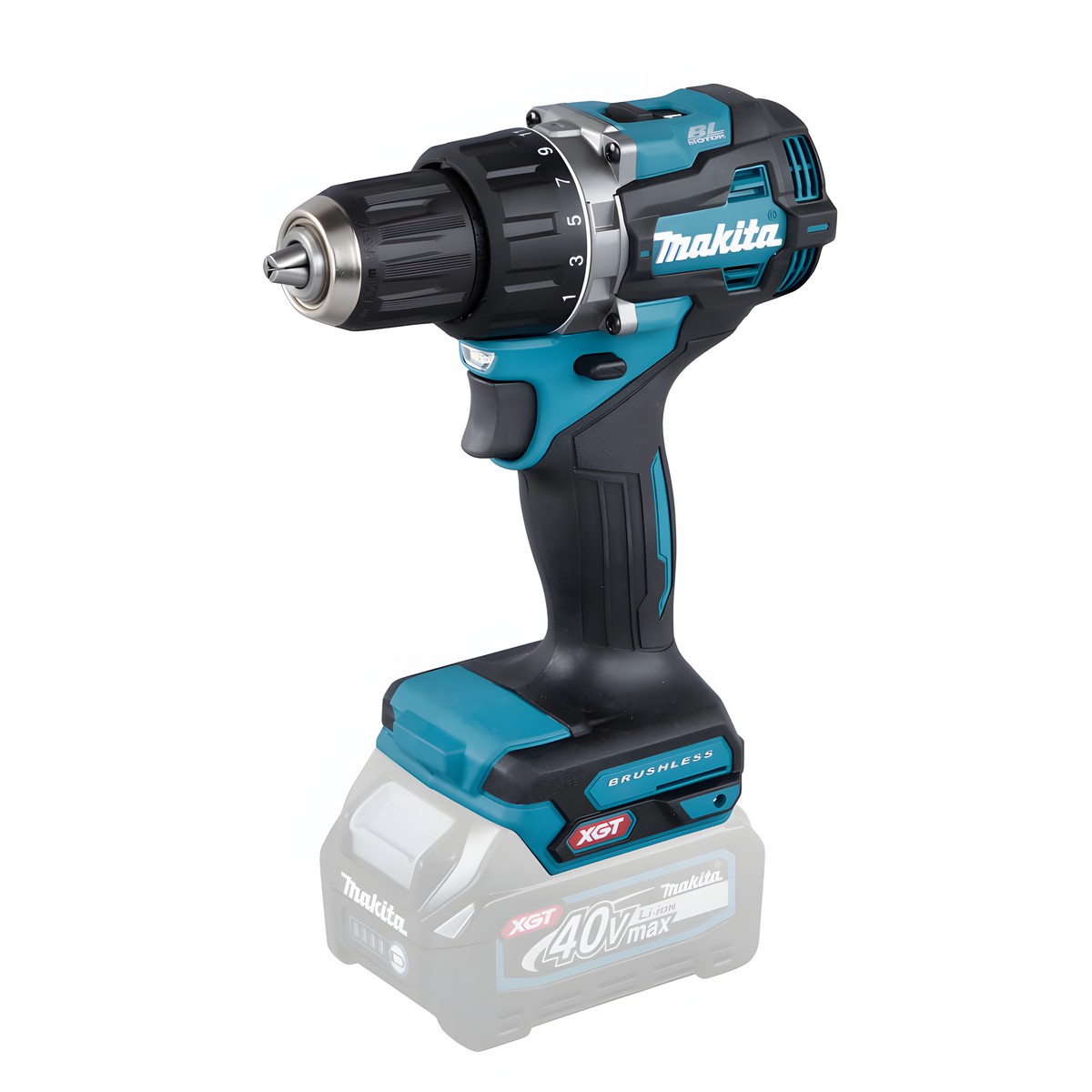 Дрель-шуруповерт аккумуляторная MAKITA XGT DF002GZ (без АКБ и ЗУ)