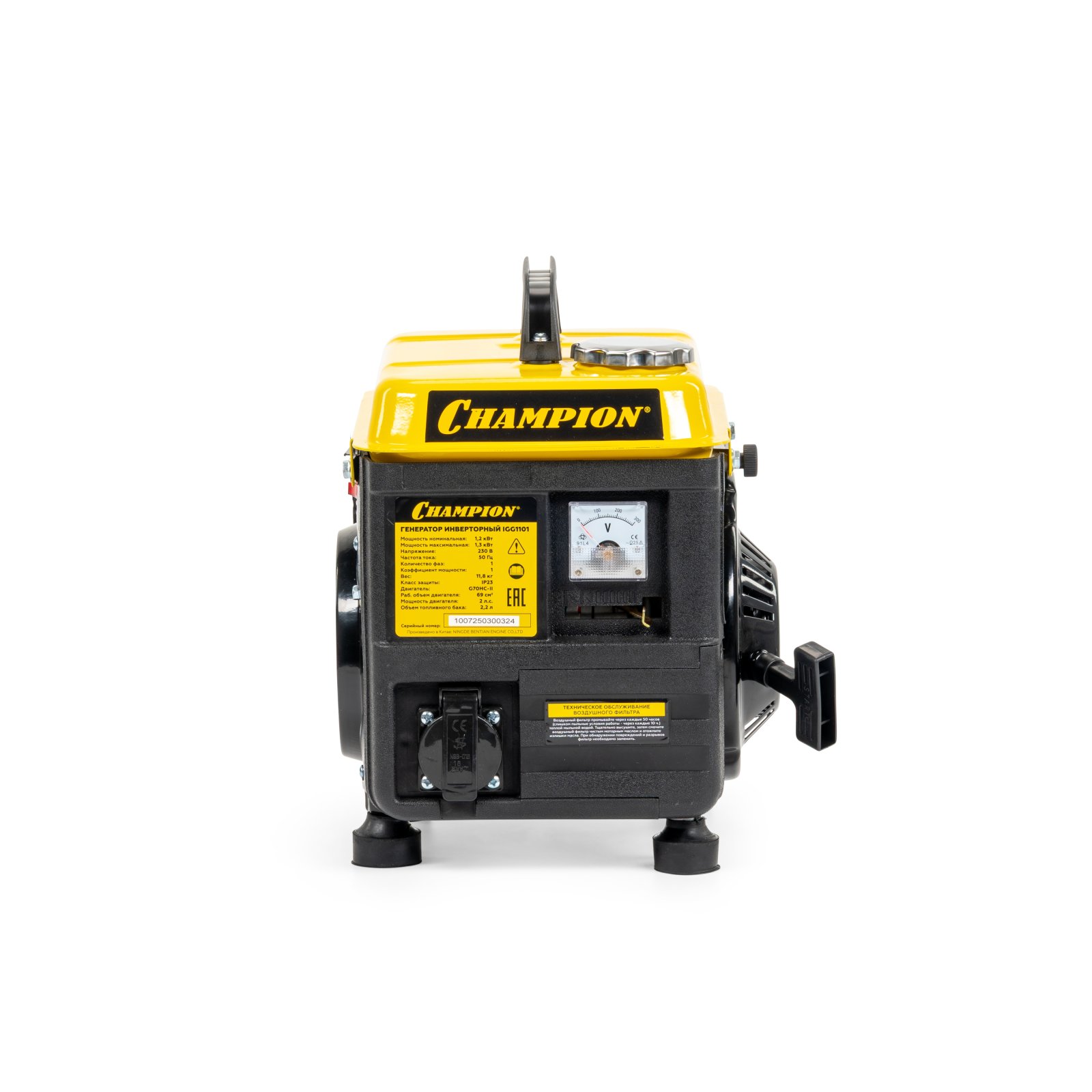 Генератор инверторный CHAMPION IGG1101