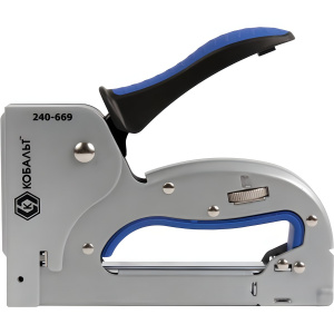 Степлер для скоб Т53 (4-14 мм, регулятор удара) КОБАЛЬТ 240-669