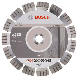 Диск алмазный 230 х 22.2 мм Best for Concrete BOSCH 2608602655