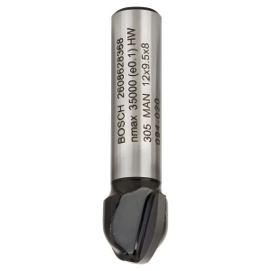 Фреза галтельная (d8/D12/H9.2/L40/R6) HM BOSCH 2608628368