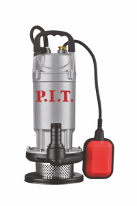 Насос дренажный электрич. P.I.T. PSW550-C2 (550Вт, чистая вода, напор 15м, 300л/мин, нерж. сталь)