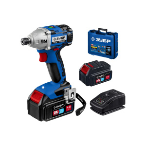 Гайковерт аккумуляторный ударный ЗУБР GB-250-42 (кейс)