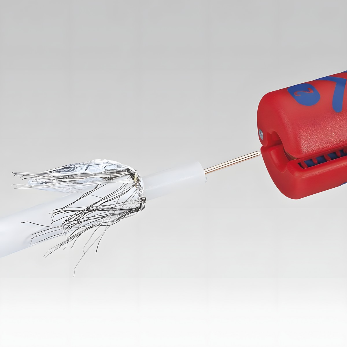 Инструмент для снятия изоляции с коаксиальных кабелей KNIPEX KN-1660100SB