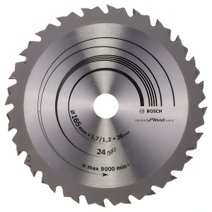 Диск пильный 165 х 20 мм 24T Speedline BOSCH 2608642601