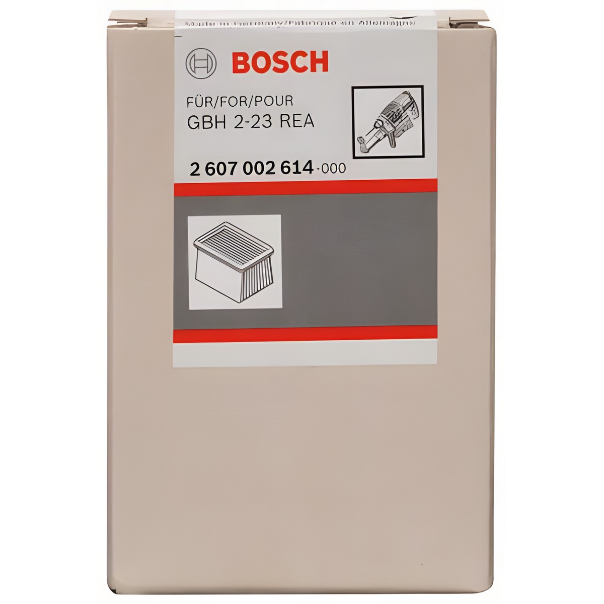Фильтр (для GBH 2-23 REA) BOSCH 2607002614