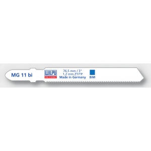 Пилки MG 11 bi (тонкая нерж. сталь, 5 шт.) WILPU 0255100005