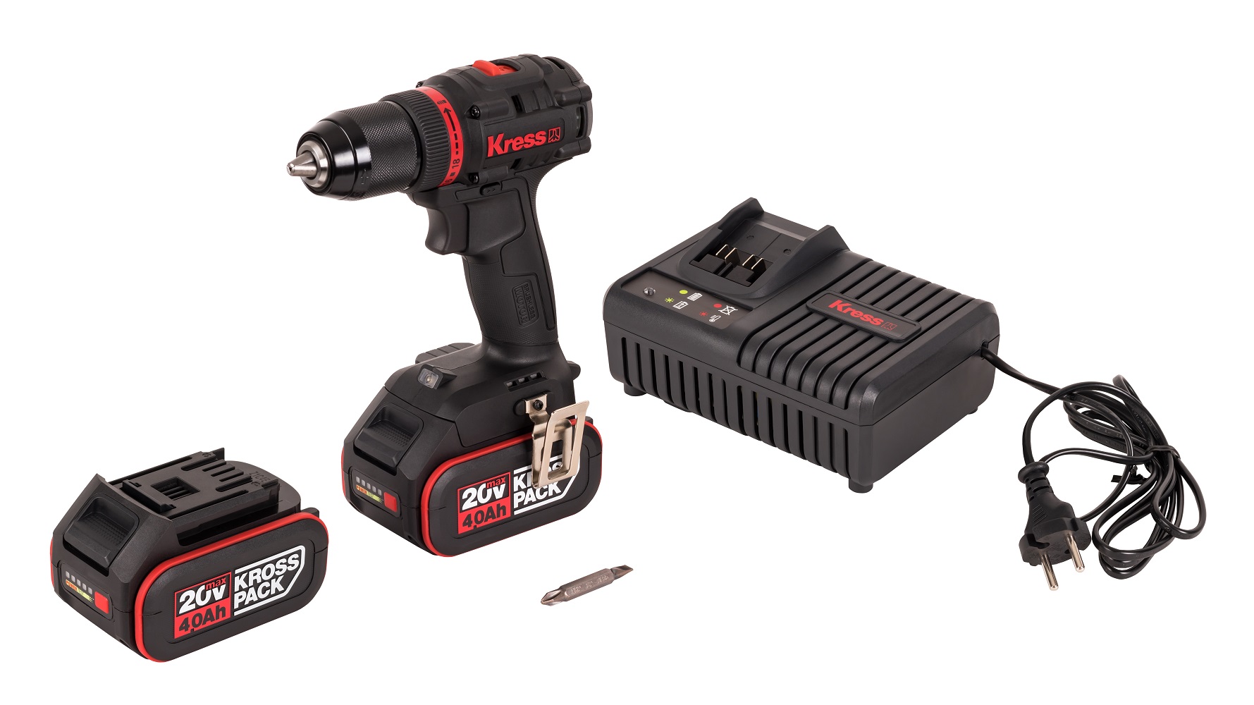 Дрель-шуруповерт аккумуляторная KRESS KUA71