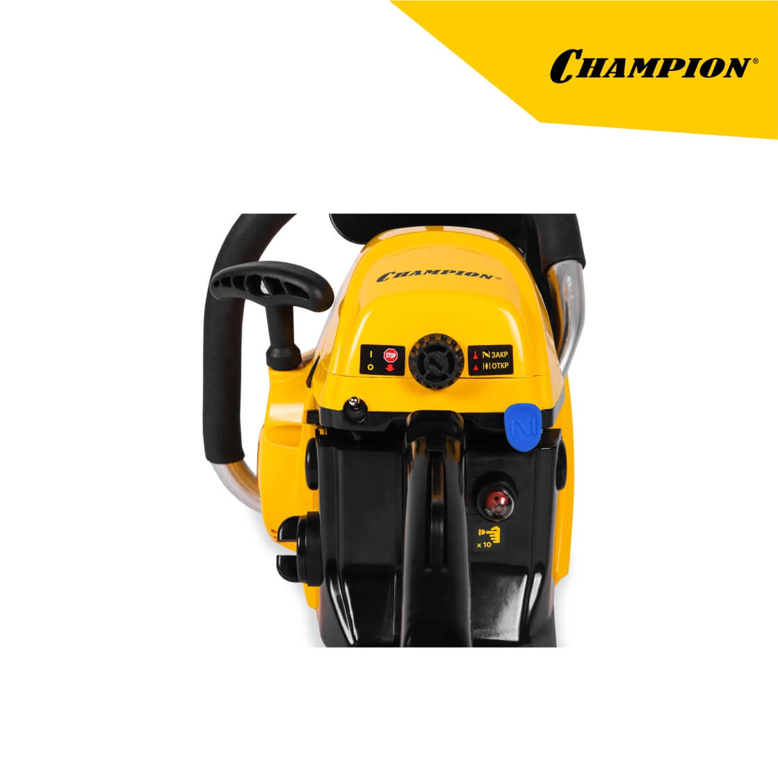 Бензопила CHAMPION 254-18"-0,325-1,5-72 (легкий старт)