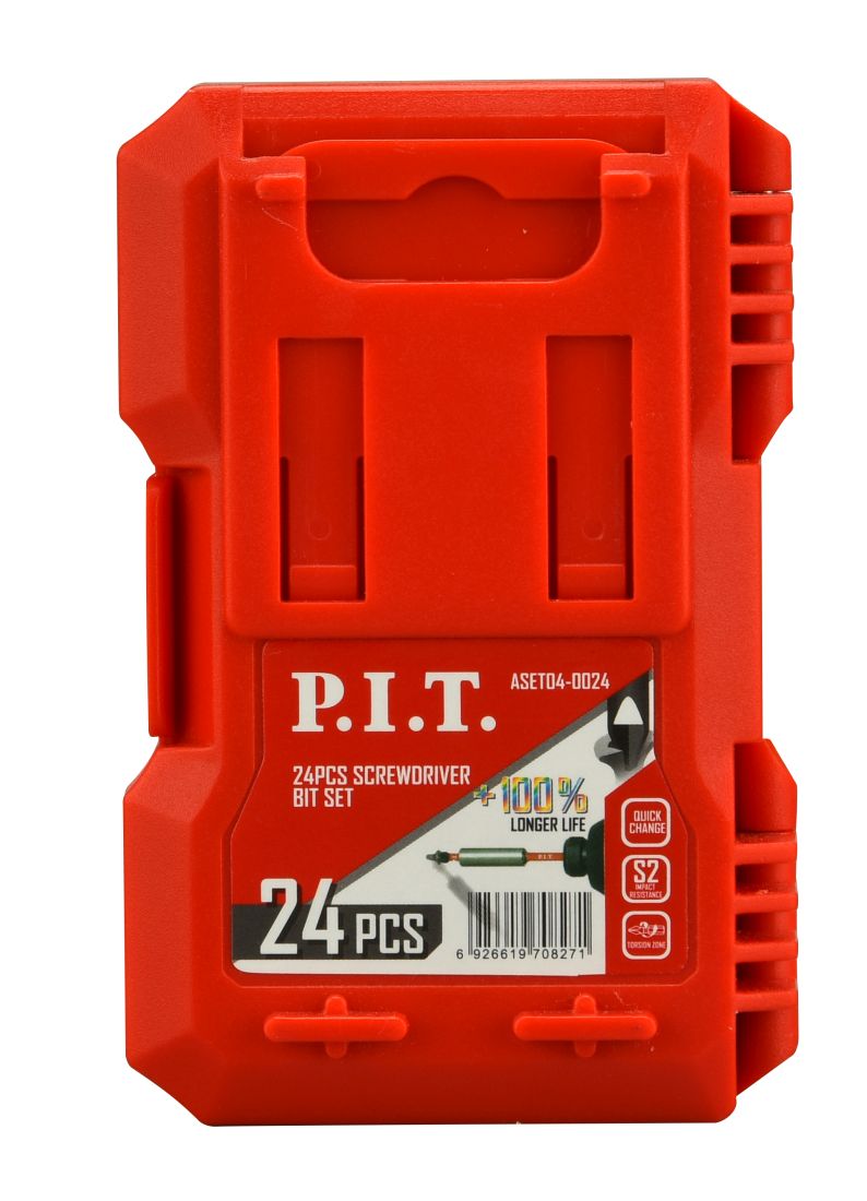Набор бит P.I.T. 24шт(ASET04-0024)