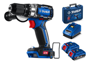 Дрель аккумуляторная ЗУБР DB-70-22 LMS Профессионал (кейс)