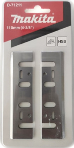 Нож для рубанка 110 мм HSS (2 шт., для 1911В) MAKITA D-71211