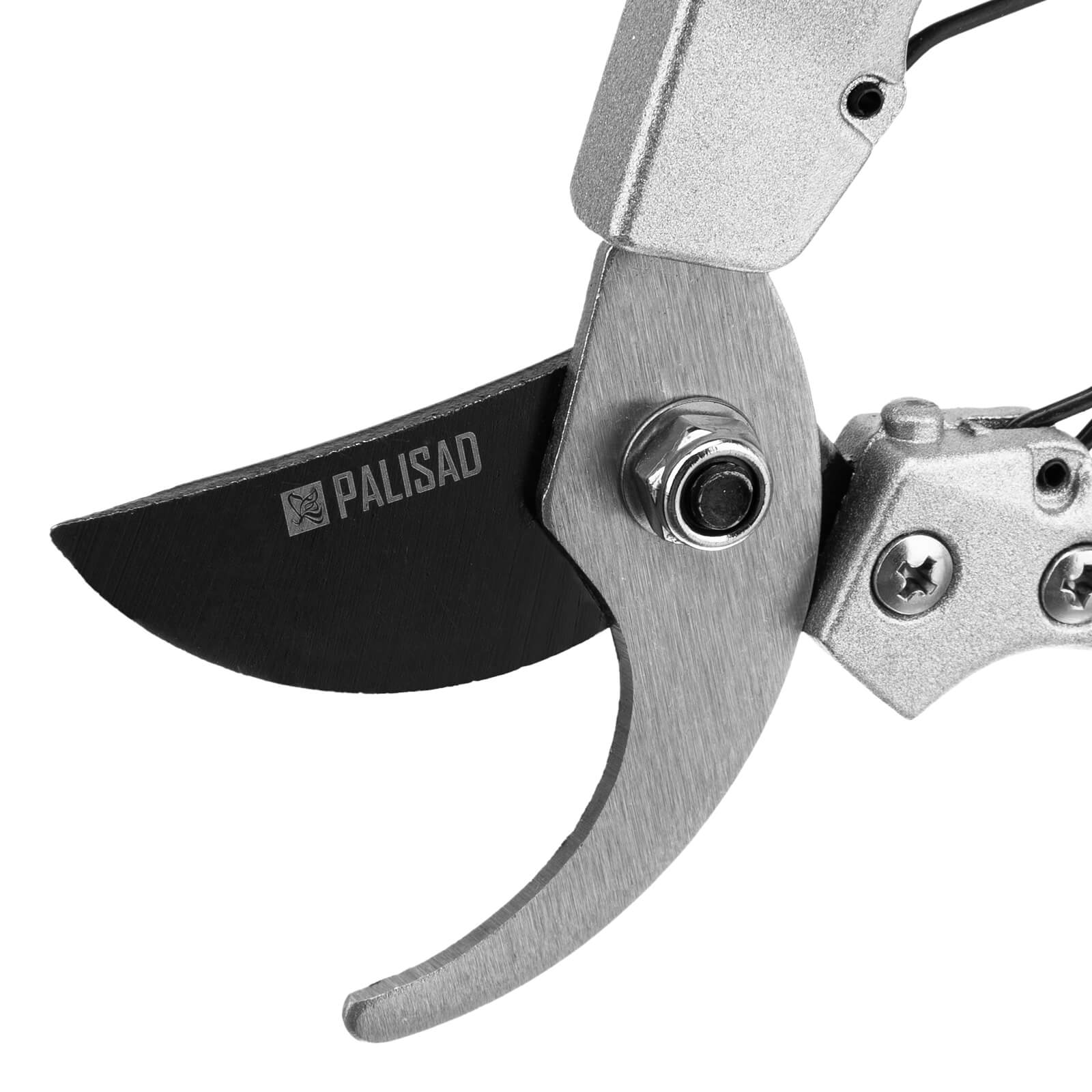 Секатор 180 мм, прямой рез, металл. обрезин. рукоятки PALISAD 60503