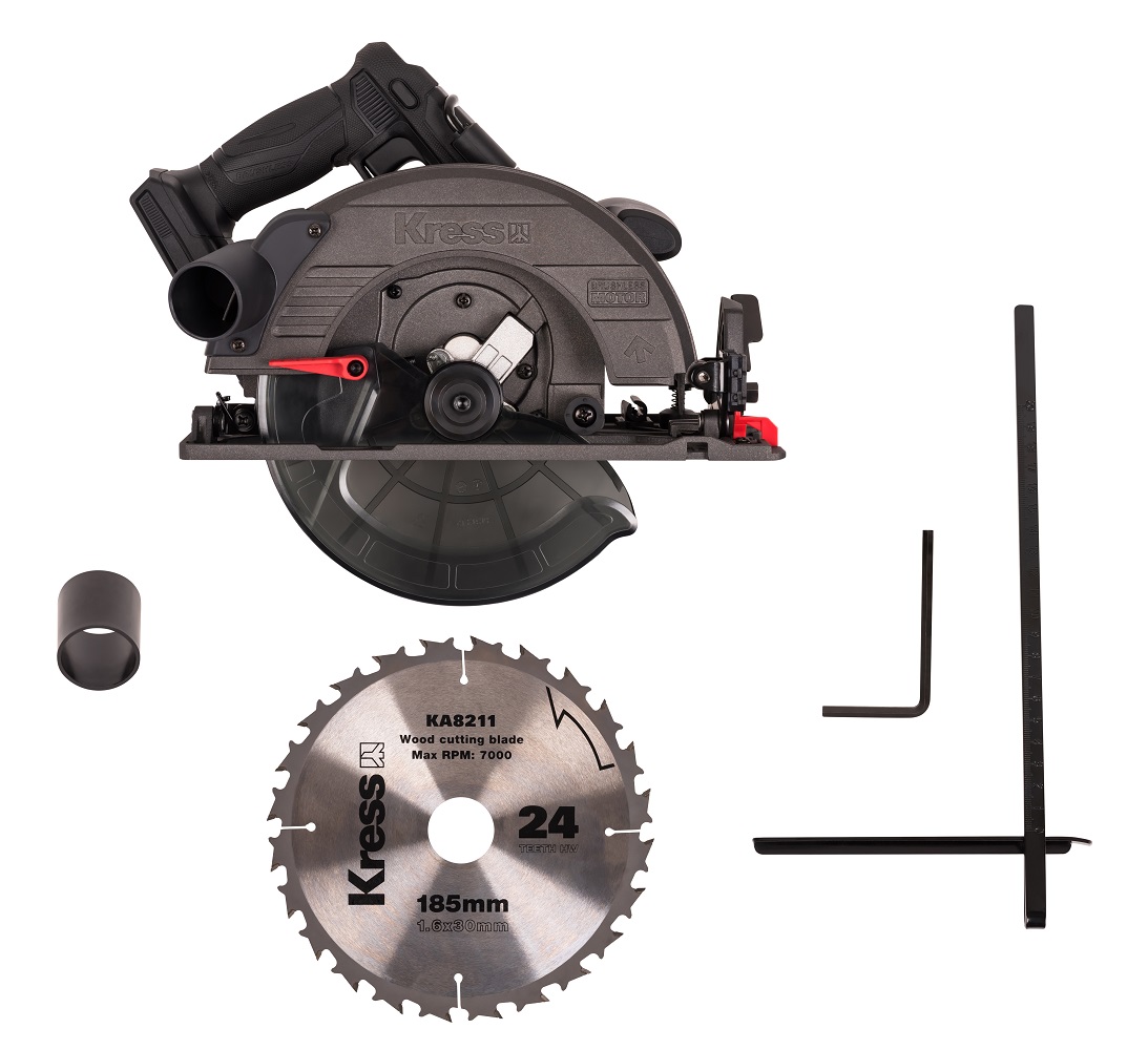 Пила дисковая аккумуляторная KRESS KUE15.9 (без АКБ и ЗУ)