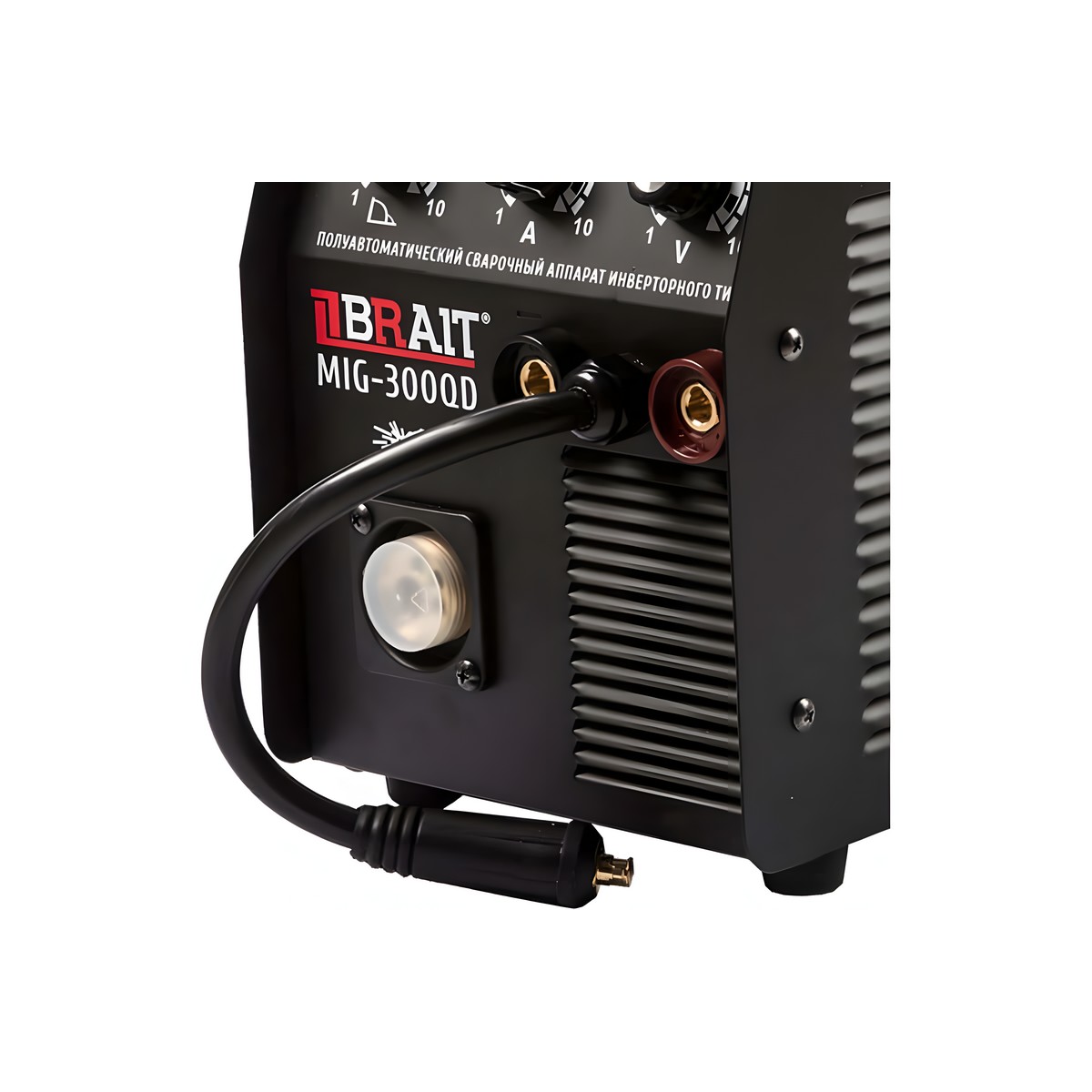 Инвертор сварочный полуавтомат BRAIT МIG-300QD+ПОДАРОК проволока омедненная 18.01.015.043П