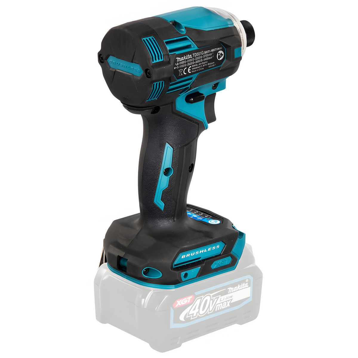 Шуруповерт аккумуляторный ударный MAKITA XGT TD001GZ (без АКБ и ЗУ)