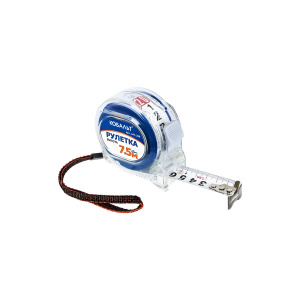 Рулетка 7,5 м х 25 мм Высота КОБАЛЬТ 247-286