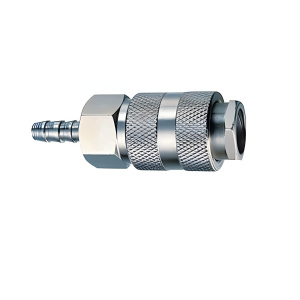 Переходник рапид (муфта) елочка 6 мм с кольцом 6х11 мм (блистер) FUBAG 180120B