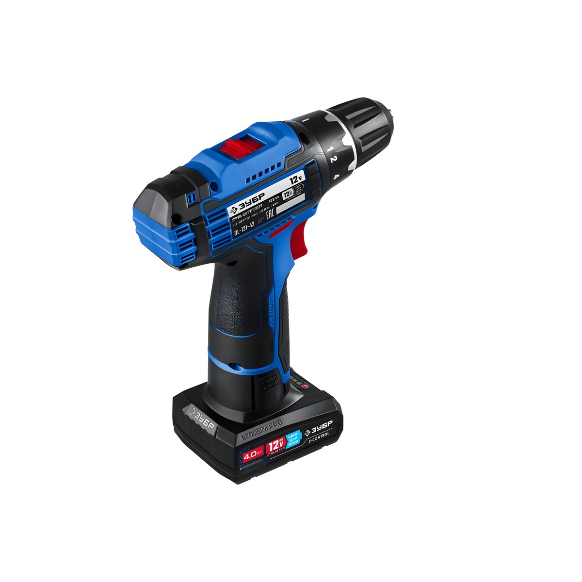 Дрель-шуруповерт ЗУБР Профессионал DL-121-42 (сумка)