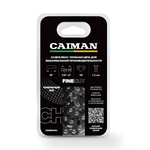 Цепь 16'', 3/8'' LP, 1.3 мм (55 звеньев, чизель) Caiman CC3813-55CH