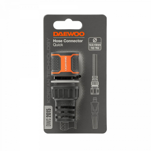 Коннектор для шланга 1/2'' - 5/8'' (13 - 15 мм, пластик) DWC 2015 DAEWOO