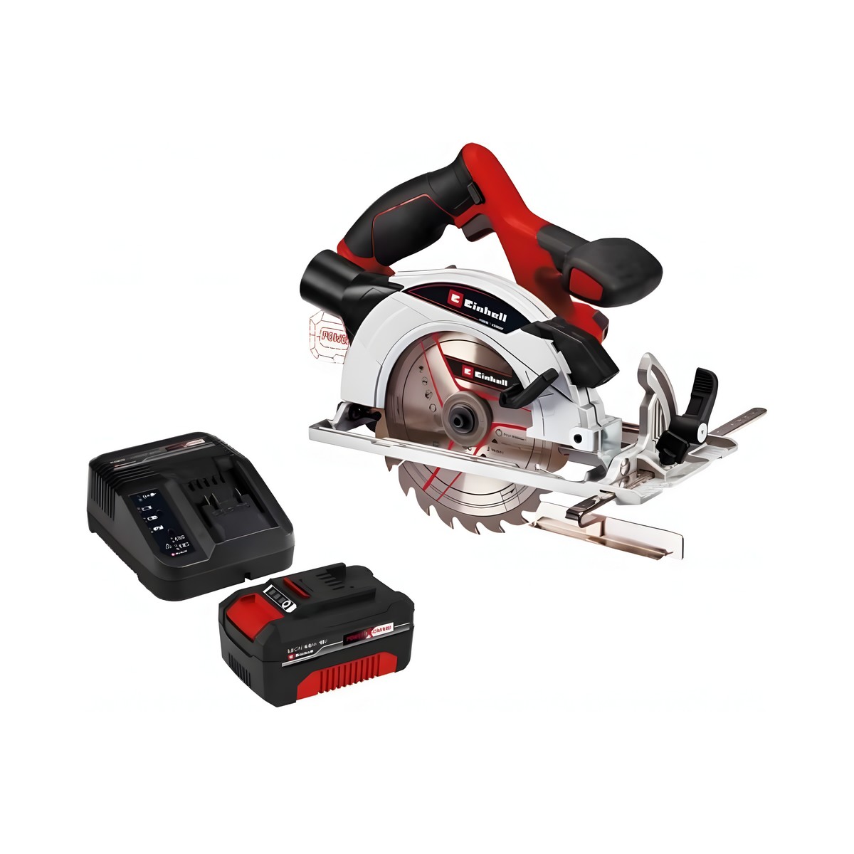 Пила циркулярная аккумуляторная Einhell PXC TE-CS 18/165-1-Li + Starter Kit 4.0 4331207SET
