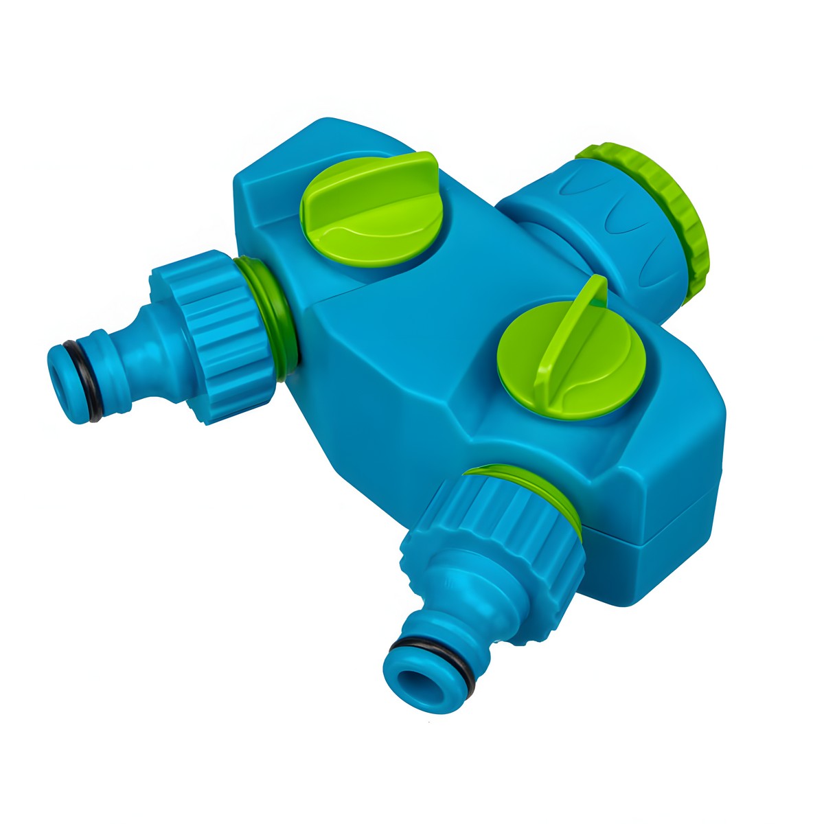 Разветвитель двухканальный с внутренней резьбой 3/4''-1'' PALISAD Luxe 65786