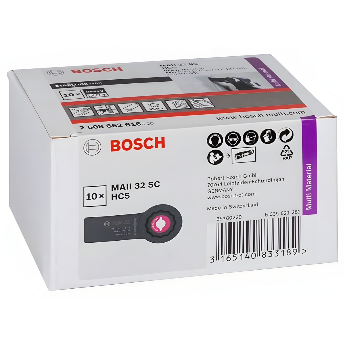 Насадка для расшивки швов HCS MAII 32 SC Multi Material (1 шт.) BOSCH 2608662616