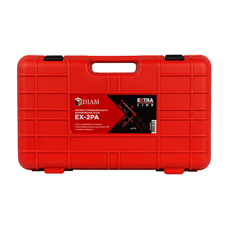 Система стягивания плит и выравнивания углов 2-в-1 DIAM EX-2PA (помповые присоски) 600144