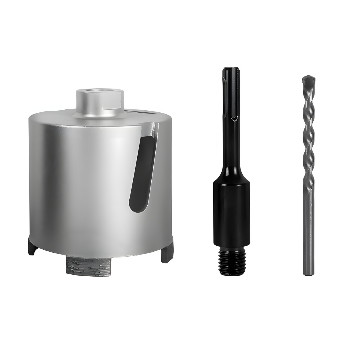 Коронка алмазная 82 мм SDS-Plus (бетон) Профи ПРАКТИКА 908-252