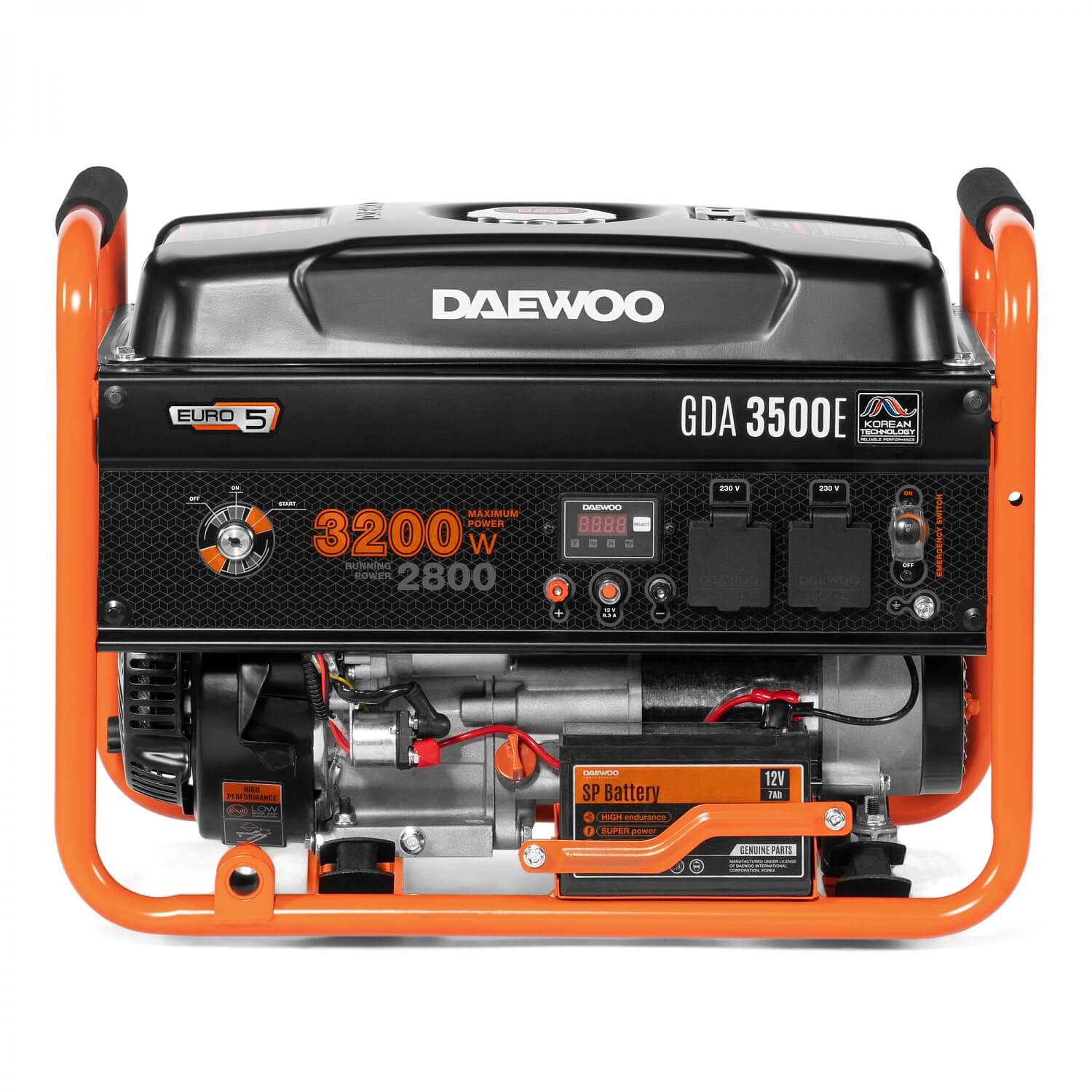 Генератор бензиновый DAEWOO GDA 3500E