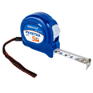 Рулетка 5 м х 19 мм Луч КОБАЛЬТ 247-316