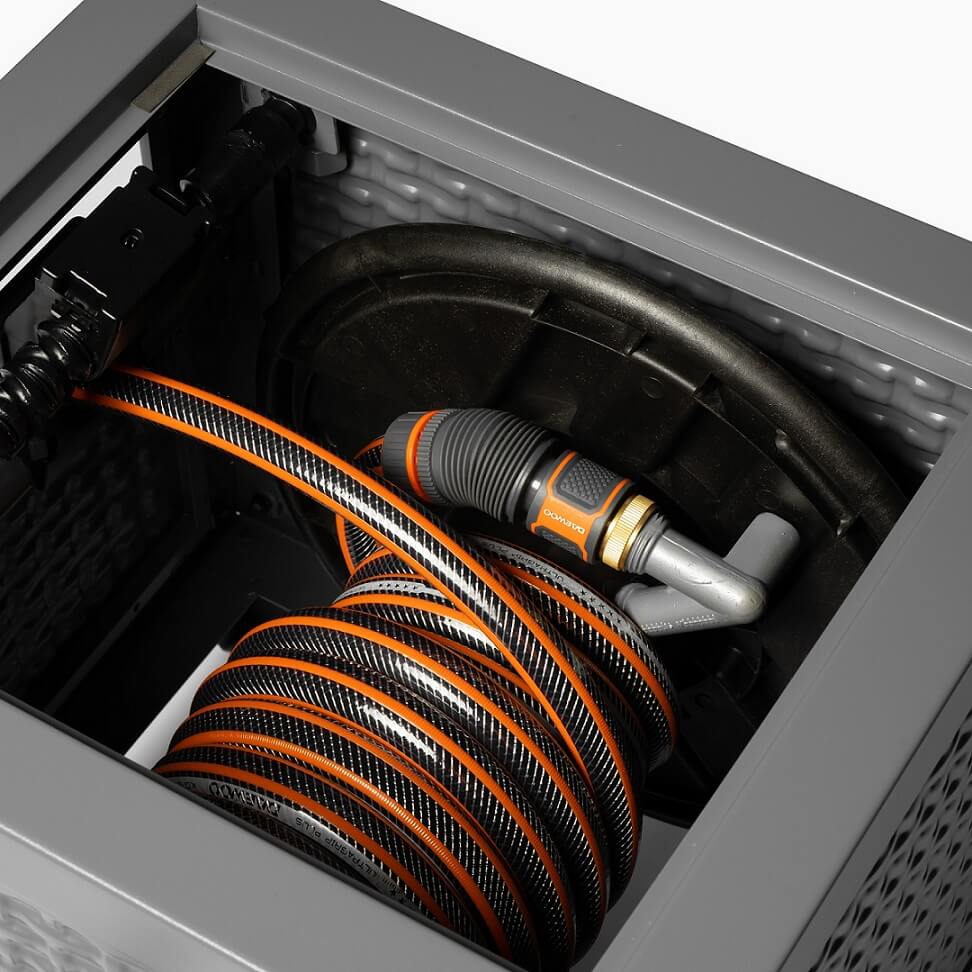 Катушка металлическая с шлангом 30 м DWR 6130 DAEWOO