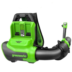 Воздуходувка аккумуляторная ранцевая GREENWORKS GD40BPG2 (без АКБ и ЗУ) 2408107