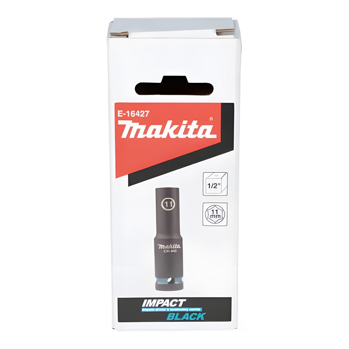 Головка ударная удлиненная 1/2'' 11 х 81,5 мм Impact Black MAKITA E-16427