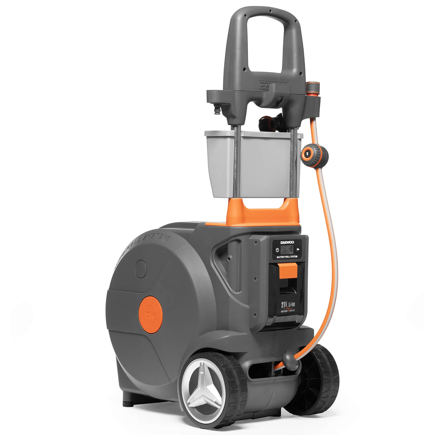 Тележка с шлангом 40 м, аккумуляторная DWR 4021Li SET DAEWOO