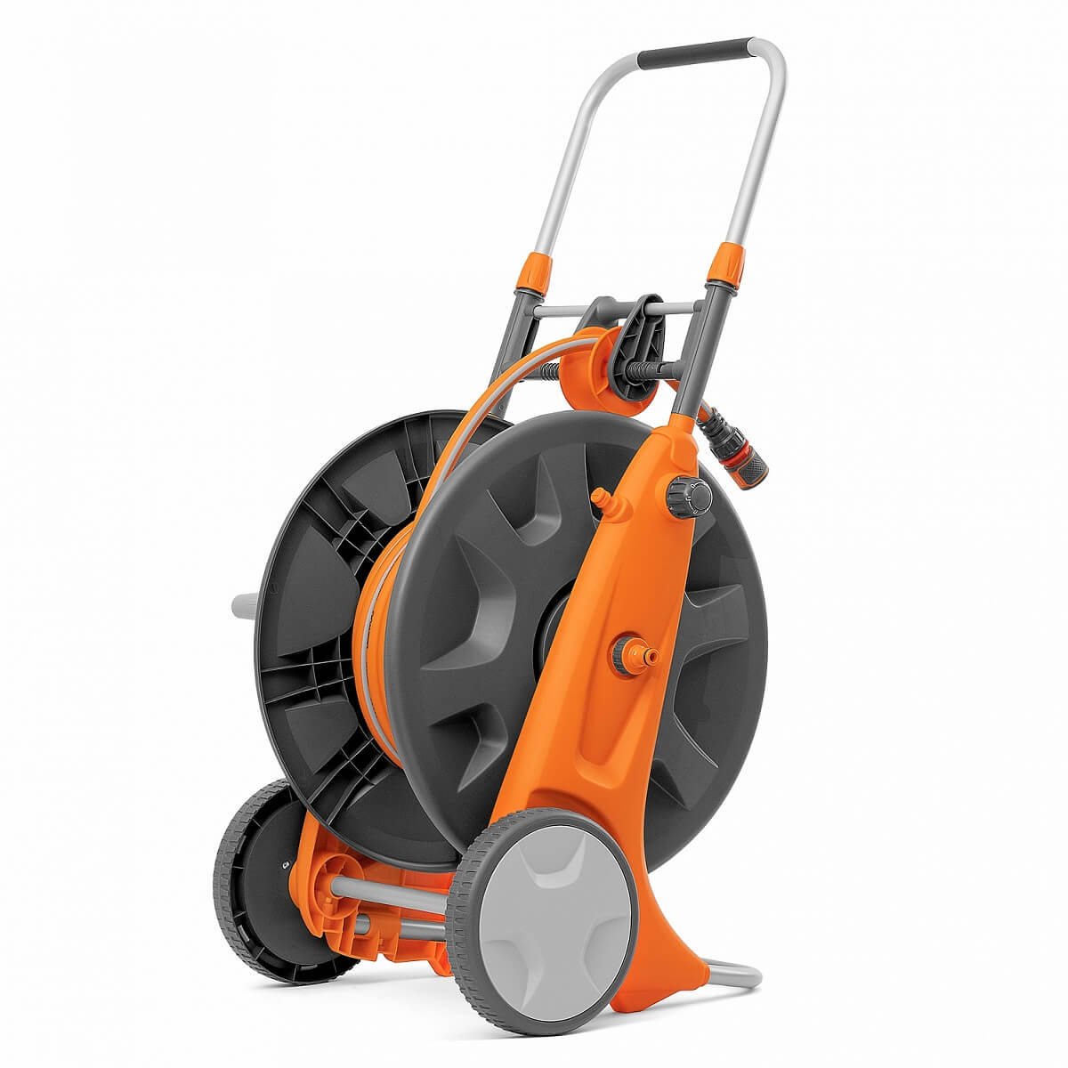 Тележка для шланга до 100 м + шланг 30 м DWR 2131 DAEWOO