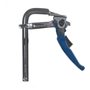 Струбцина F-образная 80 х 120 мм, кованая, рычажная КОБАЛЬТ 249-044