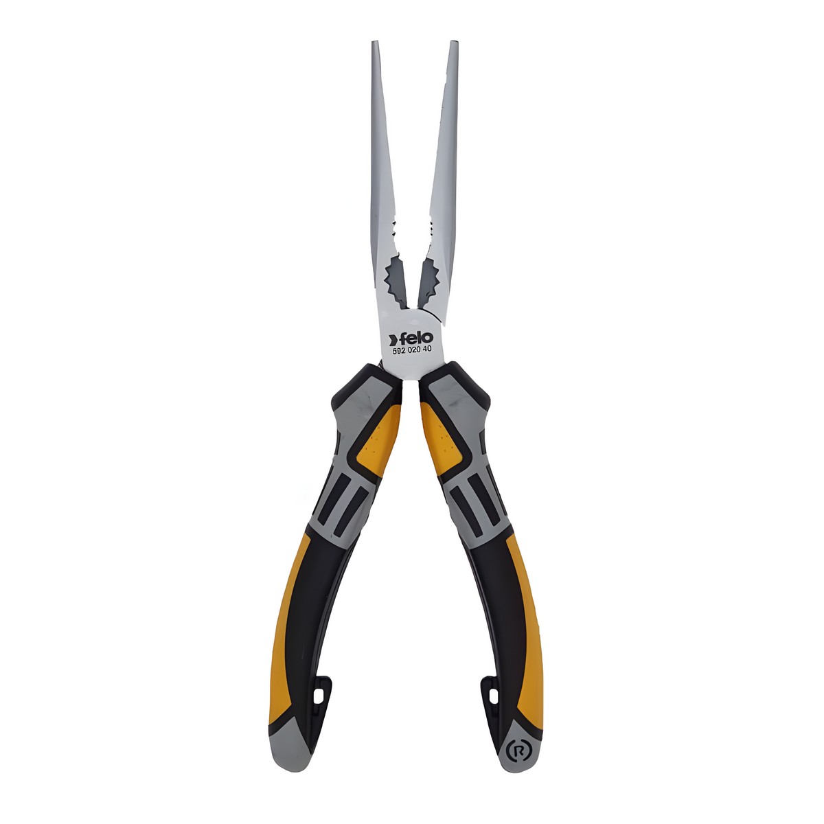 Длинногубцы 205 мм с резцом FELO 59202040